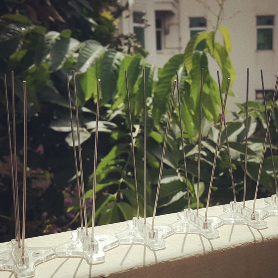 Fence Spikes | Pest Spike Strips For Fences | Fence Repellant Spikes (per 50cm strip)