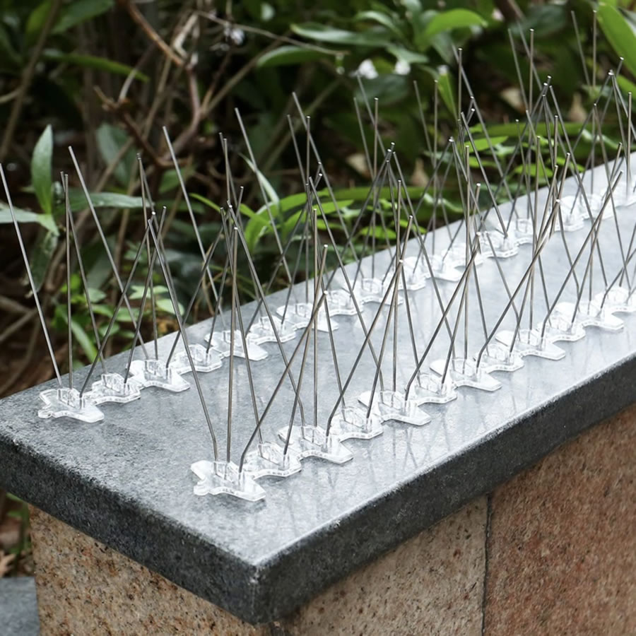 Fence Spikes | Pest Spike Strips For Fences | Fence Repellant Spikes (per 50cm strip)