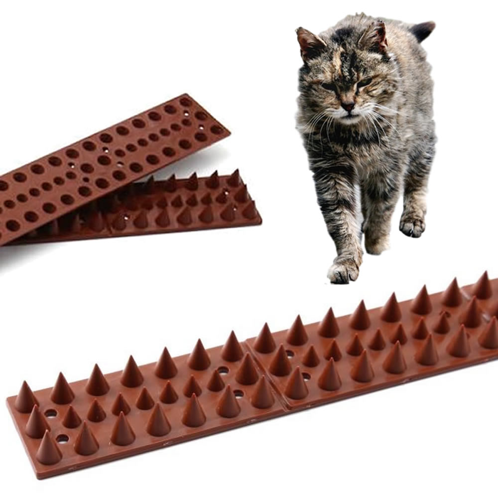 Cat Spikes | Cat Spikes For Fence | Cat Deterrent Spike Strips (per 50cm strip)