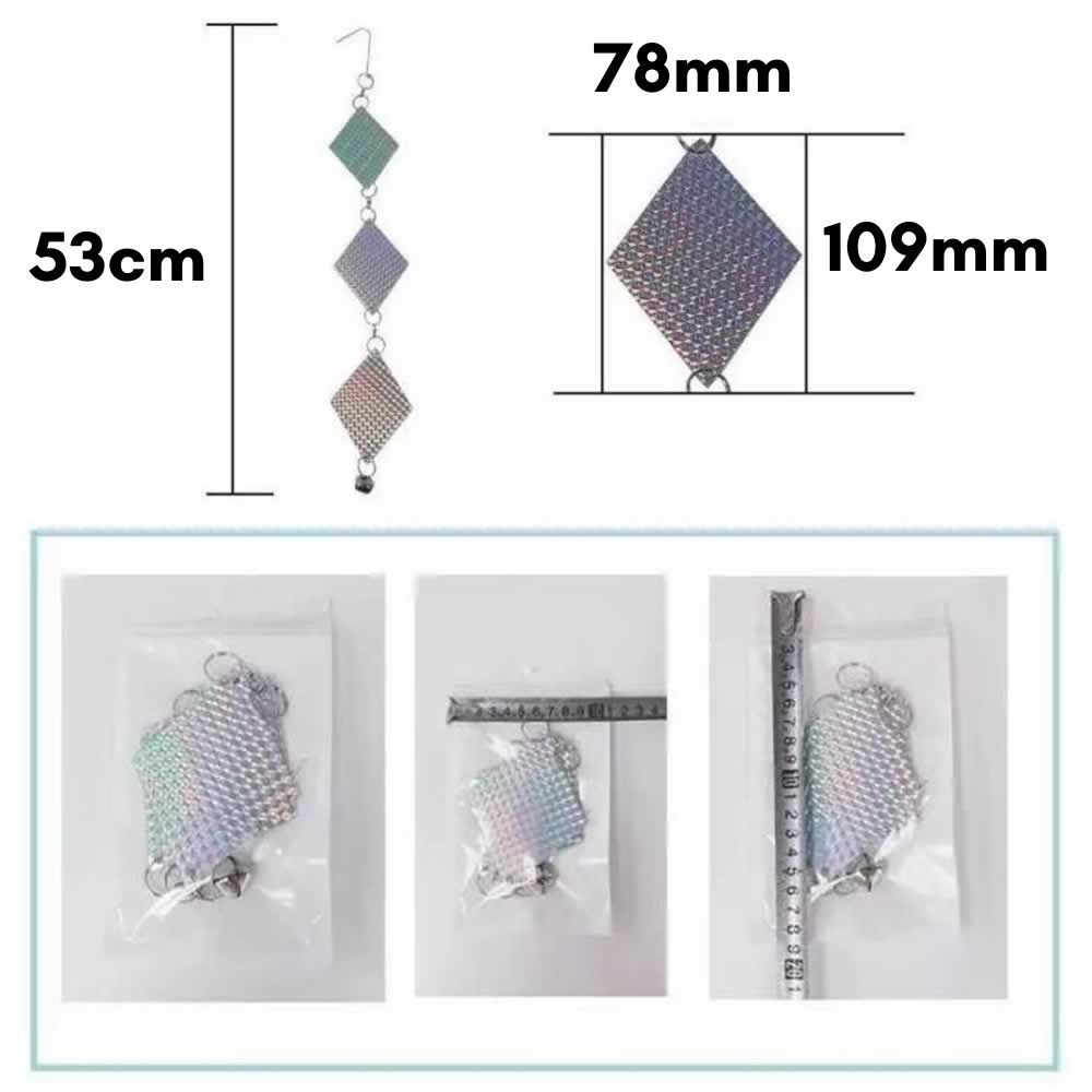 Bird Deterrent Discs | Repellent Reflective Discs | Bird Scare Discs