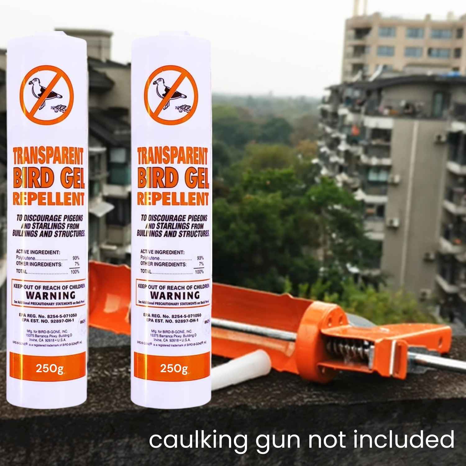 Bird Proof Gel | Bird Repellent Gel | Bird Deterrent Application: image 5