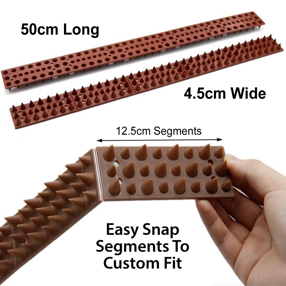 Snake Spikes | Snake Spike Strip | Snake Deterrent Spikes (per 50cm strip): image 3